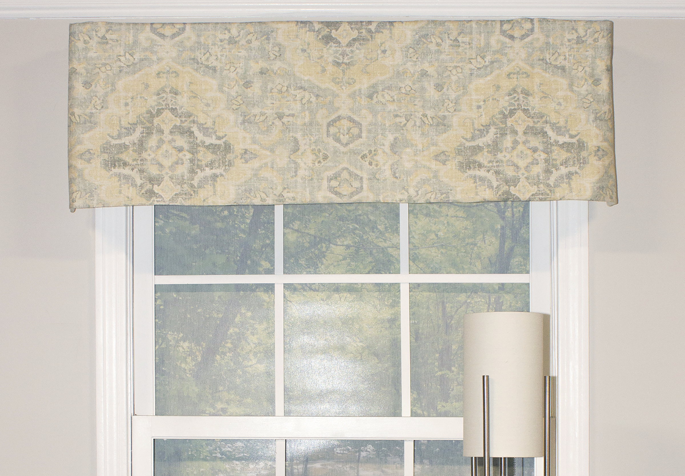 Watercolor Cornice Valance
