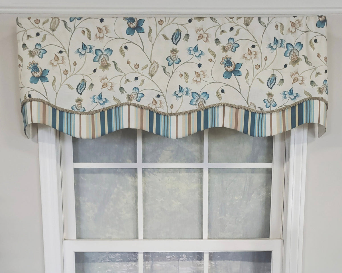 Sandra Blue Glory Valance