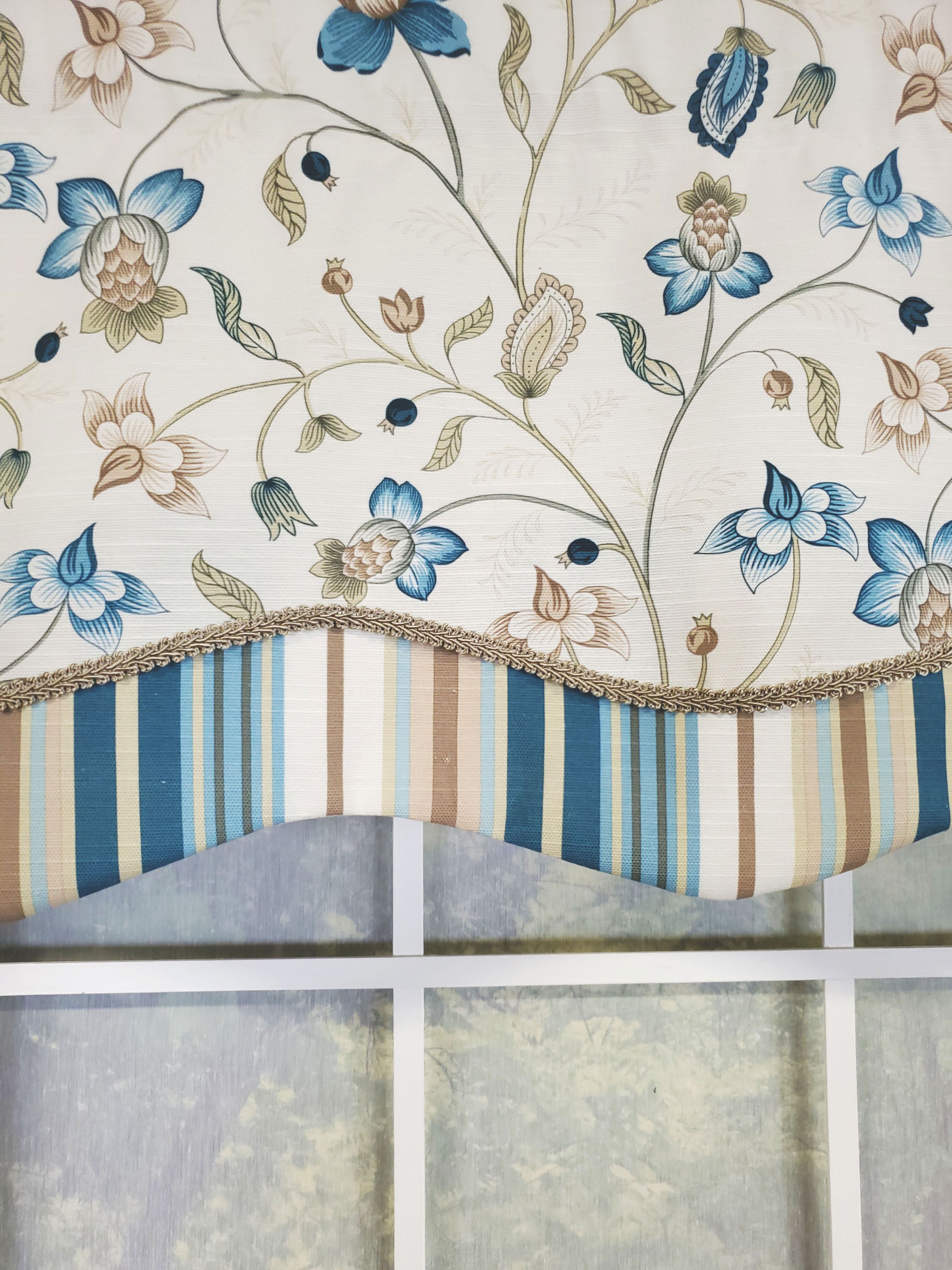 Sandra Blue Glory Valance