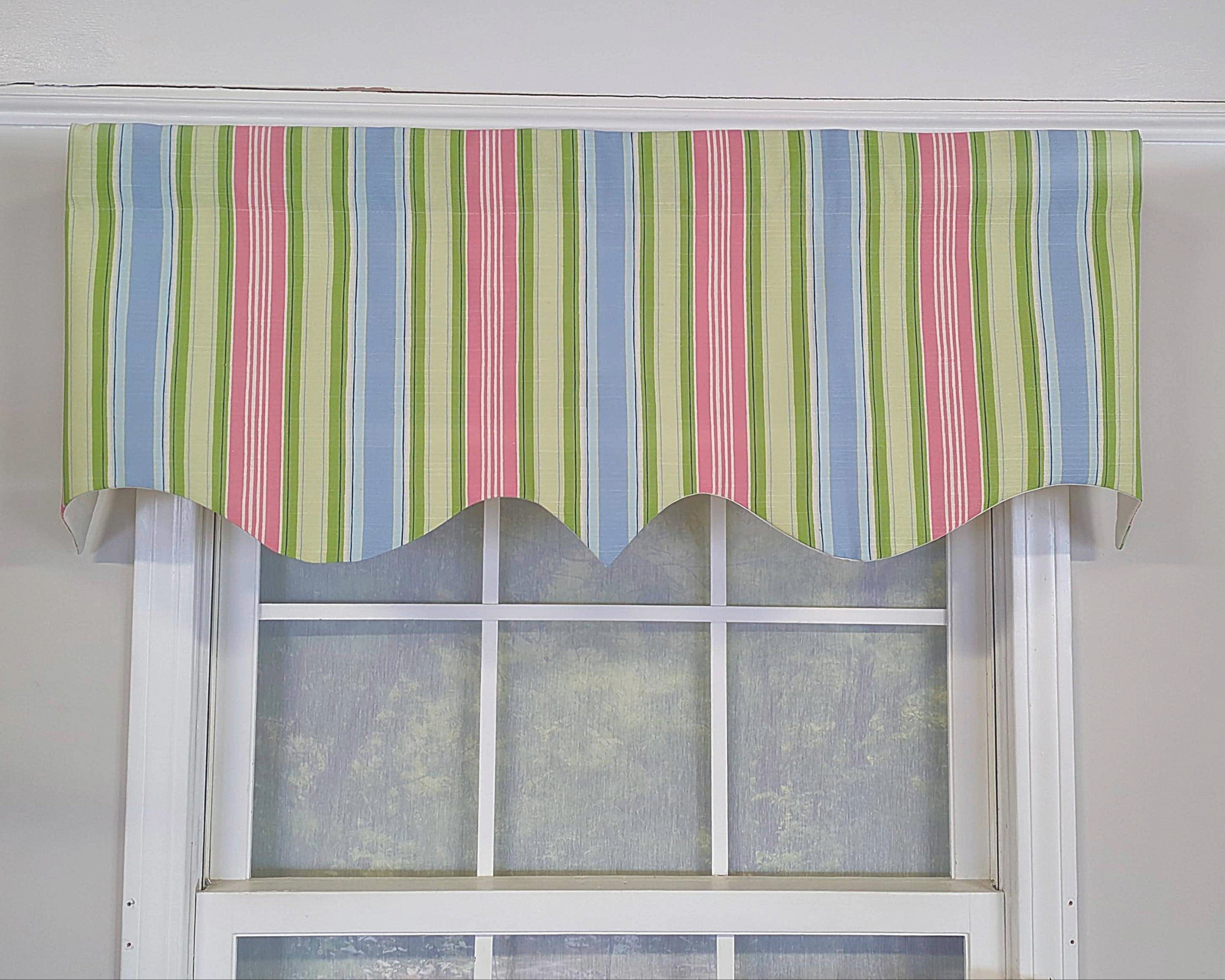 Bay Stripe Regal Valance