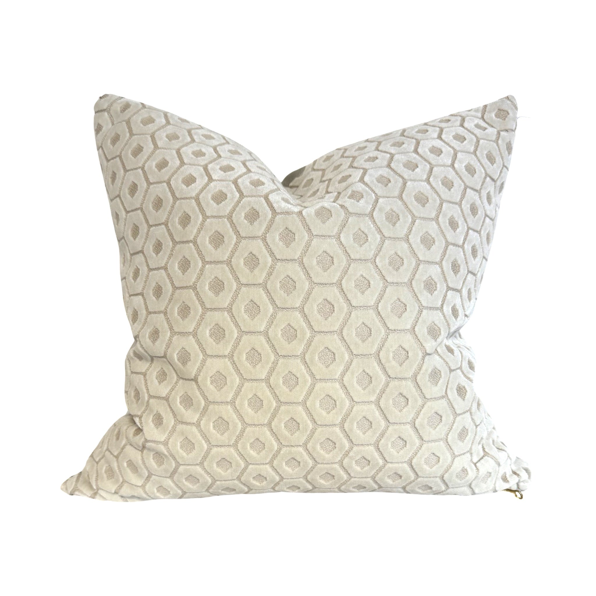 Beatrice Honeycomb Velvet Pillow Cover