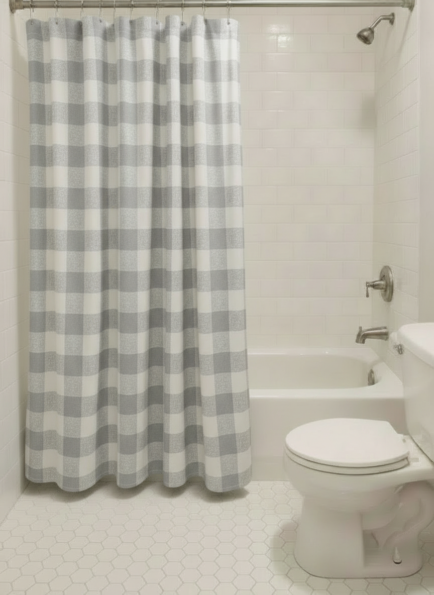 Buffalo Check Grande Shower Curtain