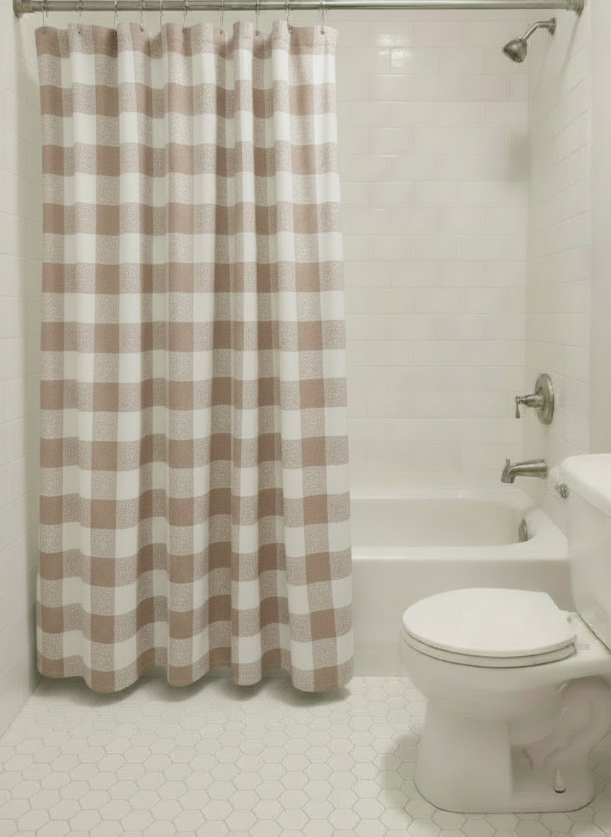 Buffalo Check Grande Shower Curtain