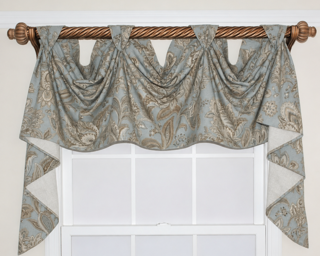 Jacobie Victory Swag Valance