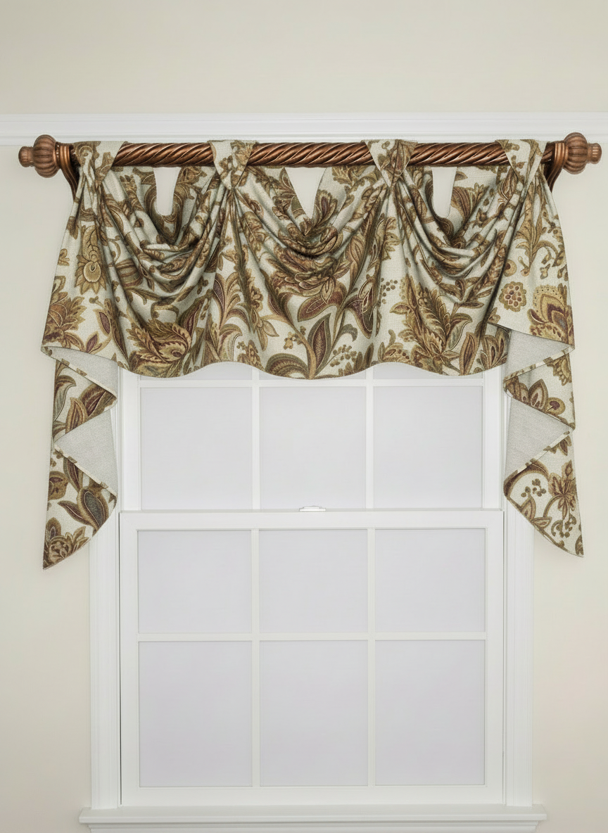 Jacobie Victory Swag Valance