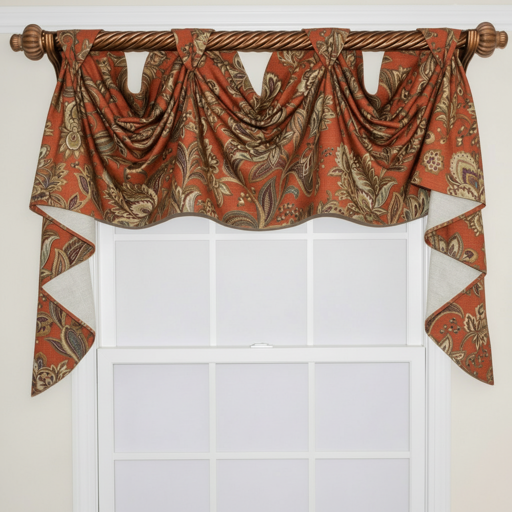 Jacobie Victory Swag Valance
