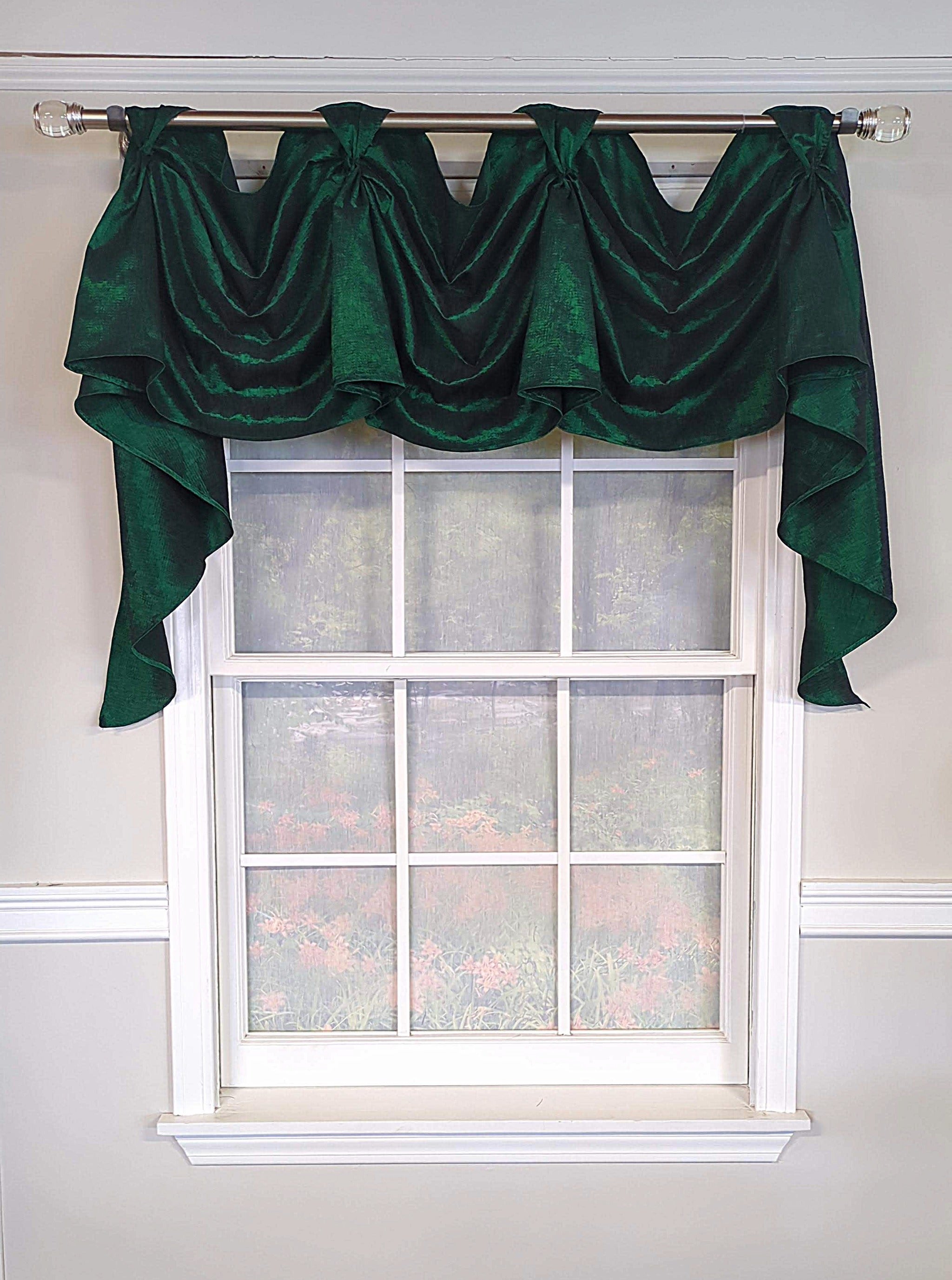 Taffeta Victory Swag Valance