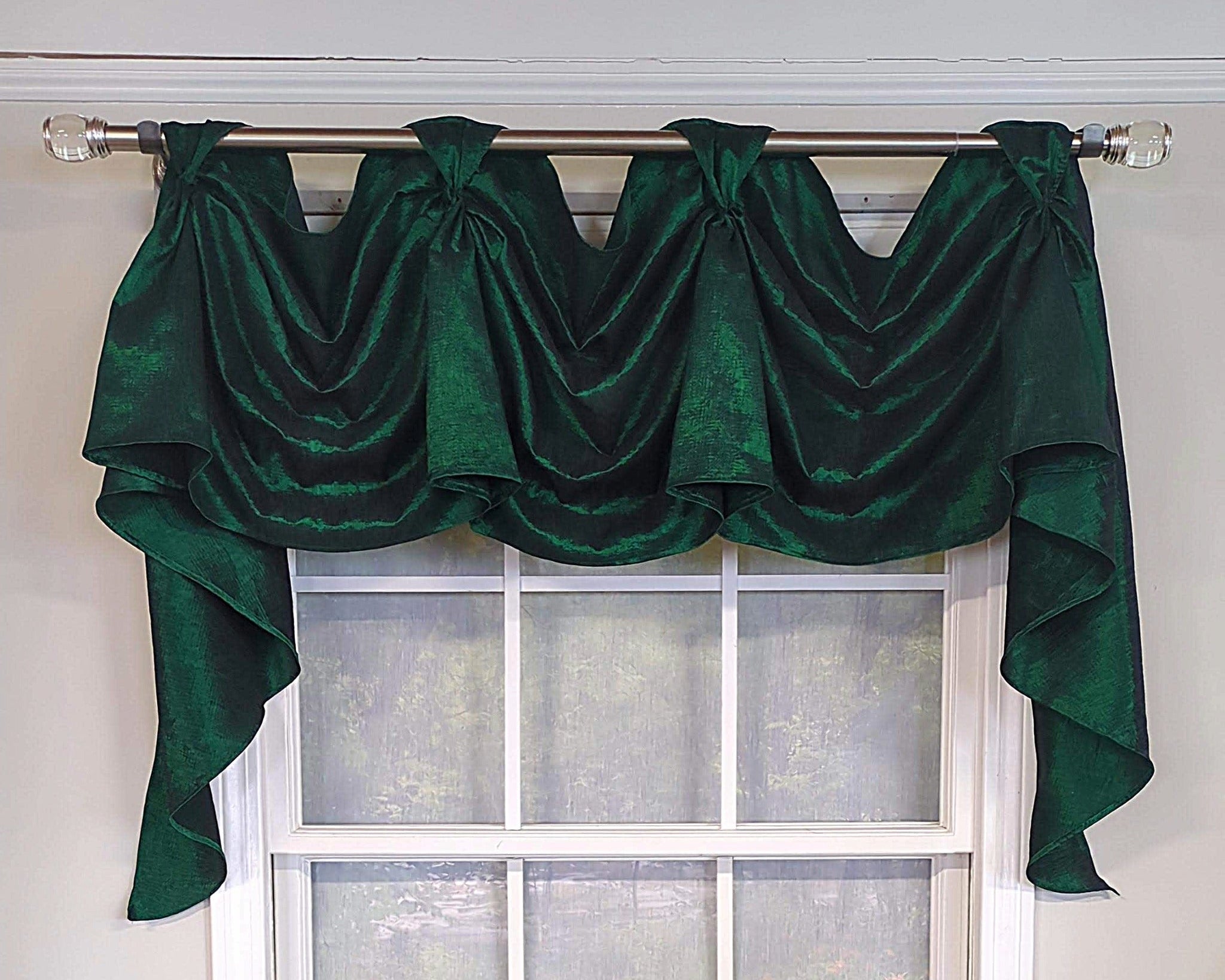 Taffeta Victory Swag Valance