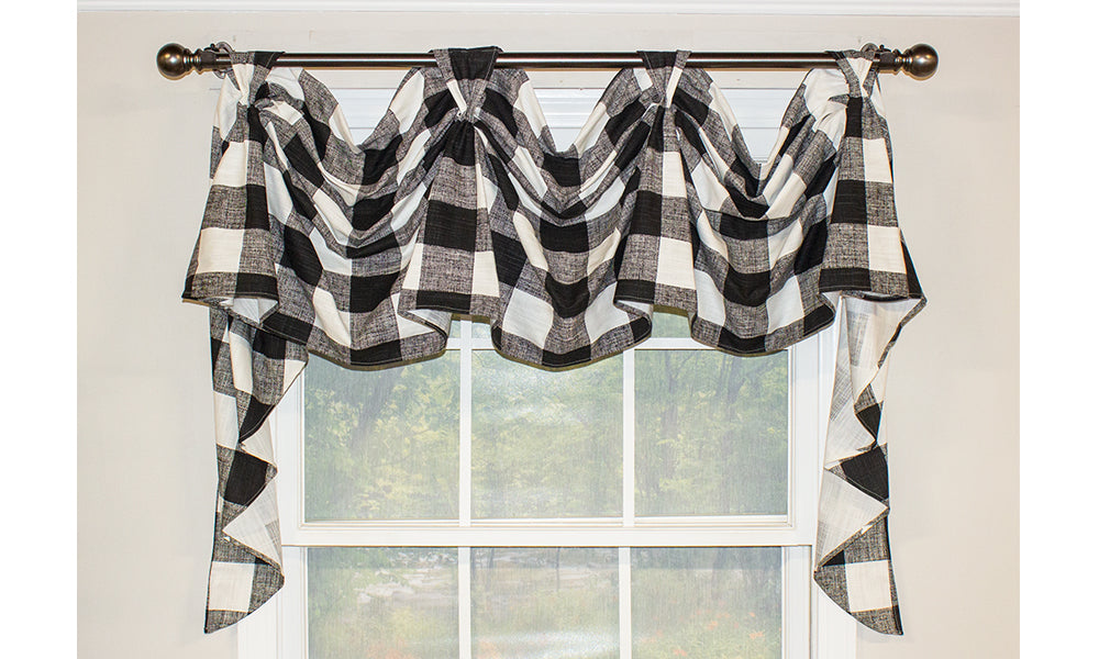 Buffalo Check Grande Victory Swag Valance