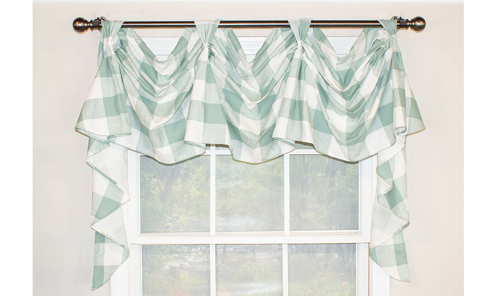 Buffalo Check Grande Victory Swag Valance