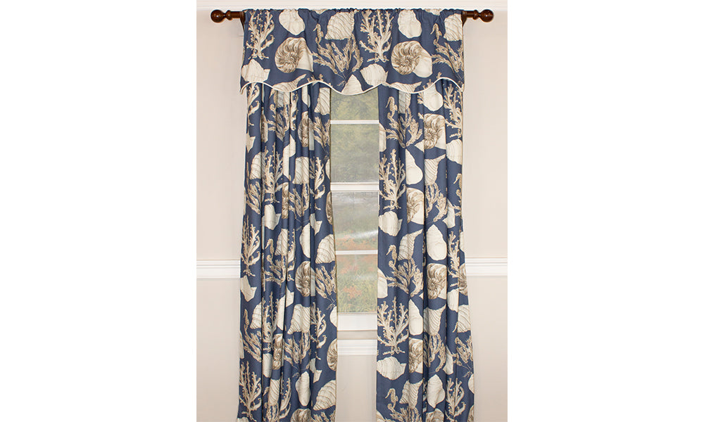 Deep Sea Toile Provance Valance