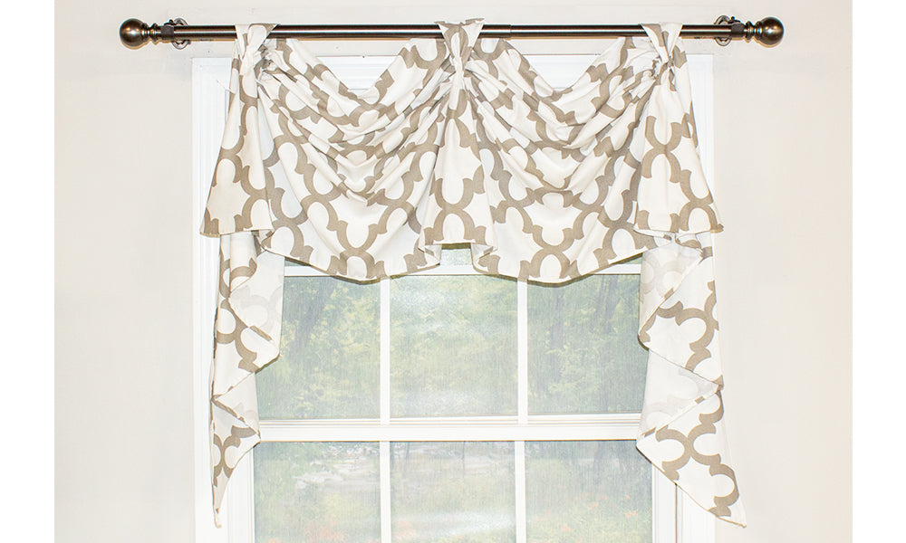 Ogee Victory Swag Valance