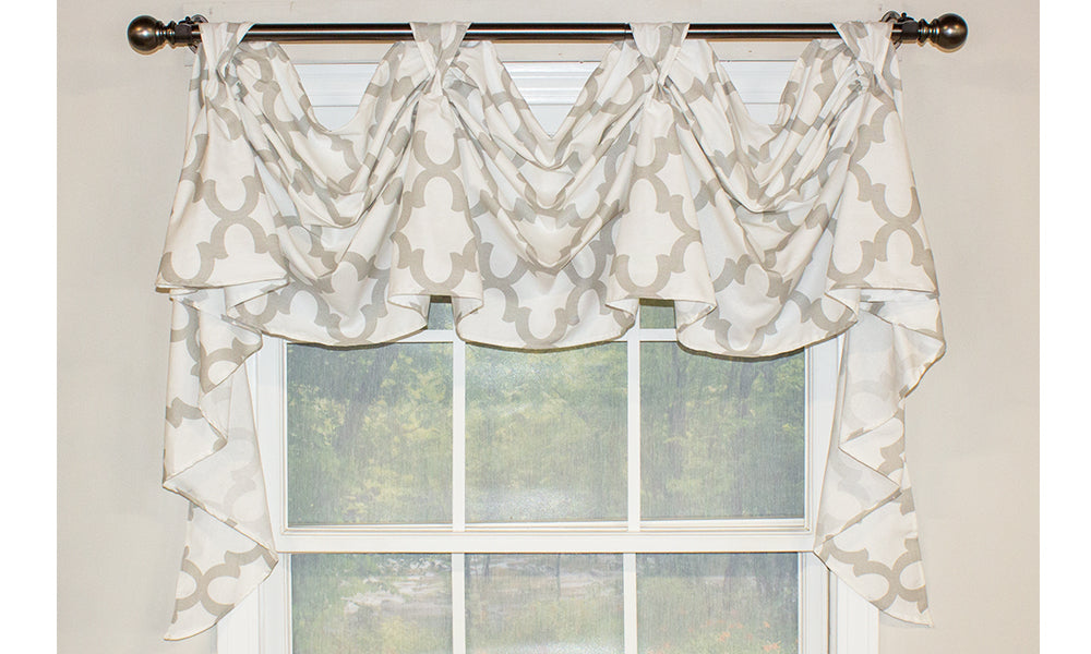 Ogee Victory Swag Valance