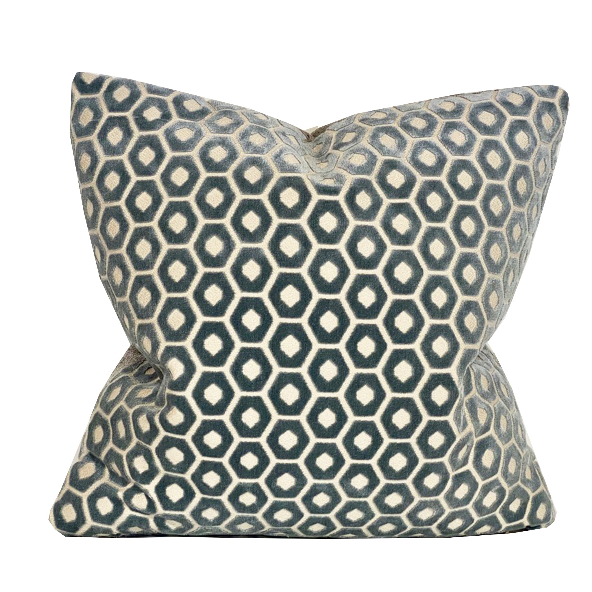 Beatrice Honeycomb Velvet Pillow Cover