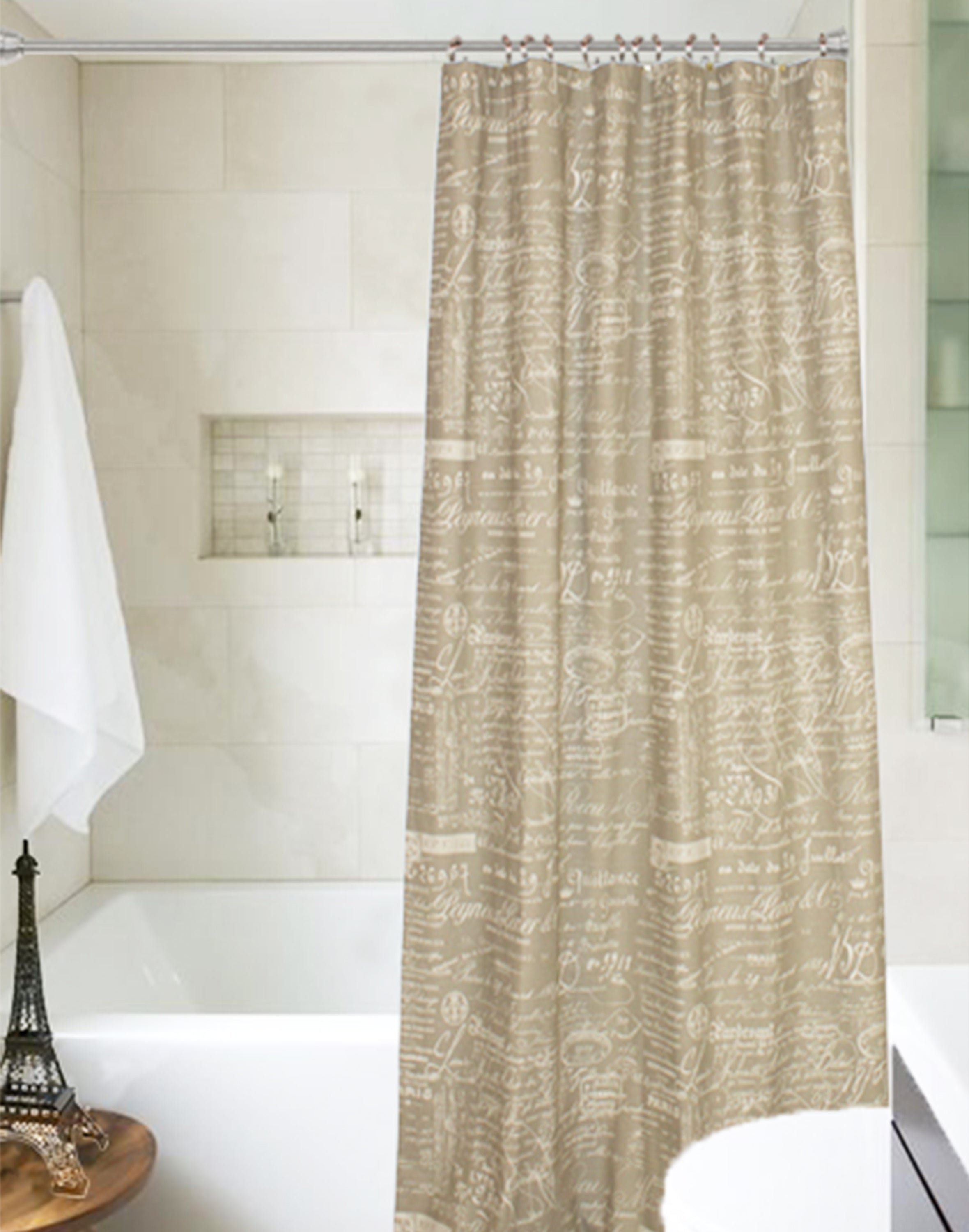 Document Shower Curtain