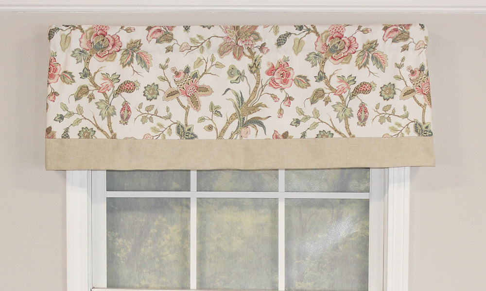 Gianna Banded Straight Valance