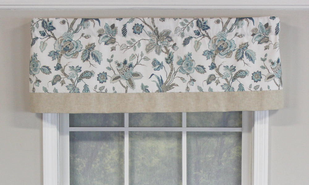 Gianna Banded Straight Valance