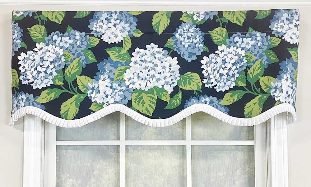 Hydrangea Provance Valance