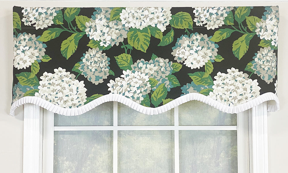 Hydrangea Provance Valance