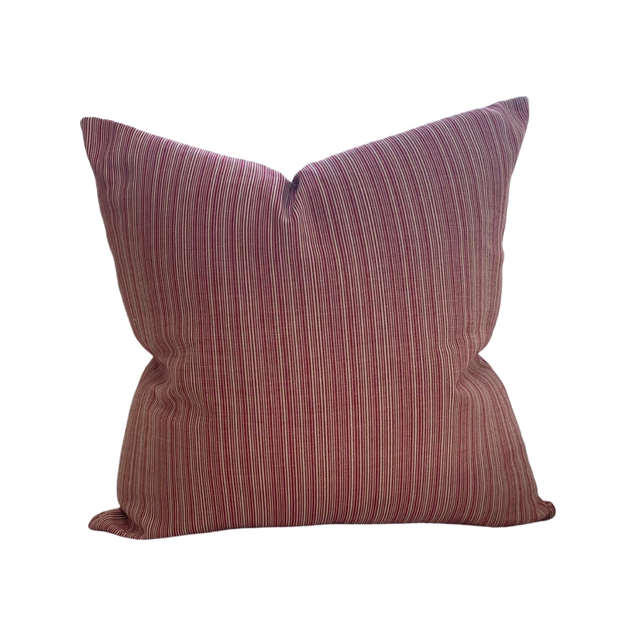 Santa Stripe Pillow Cover