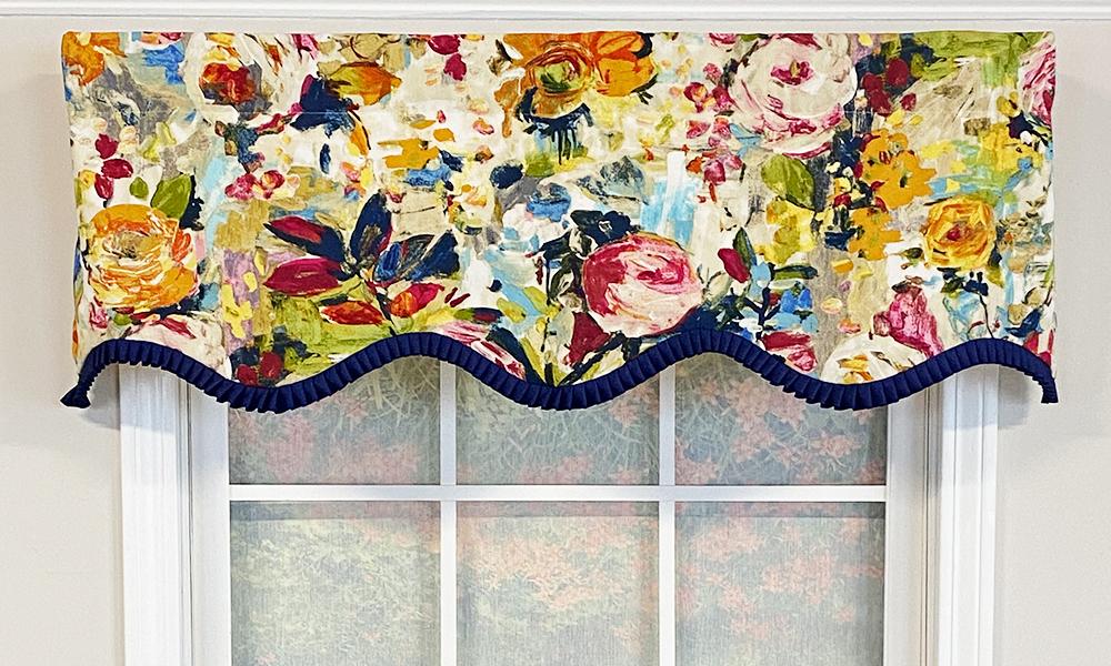Martella Ruffled Provance Valance