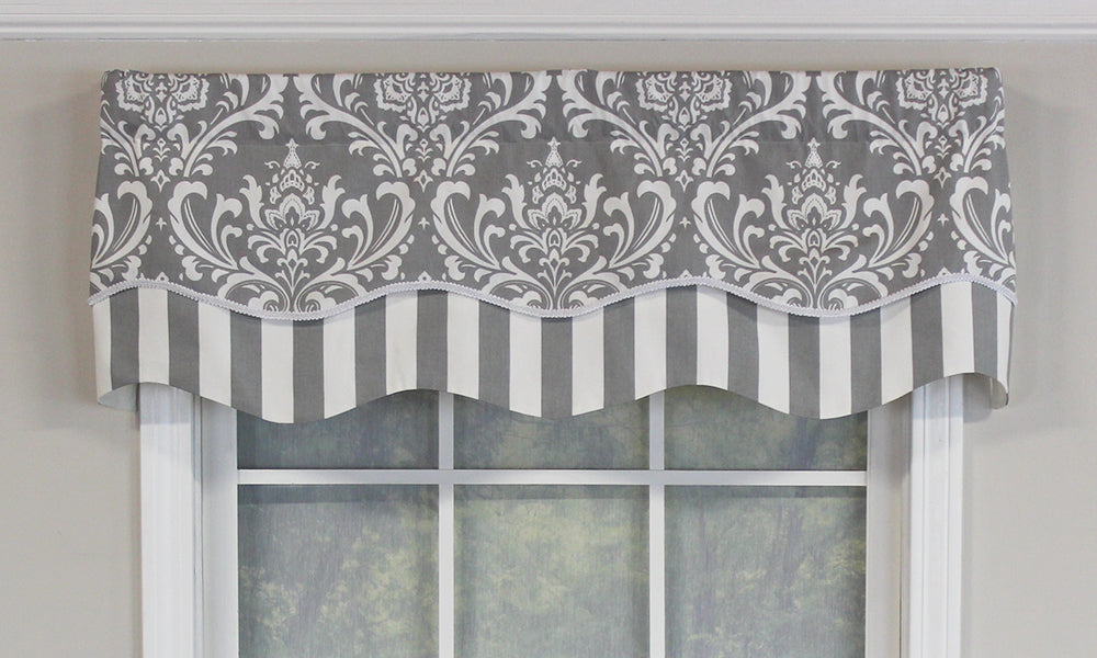 Royal Damask Glory Valance