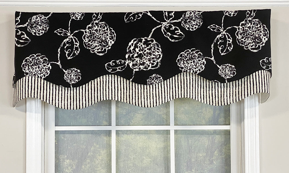 Pouf Floral Glory Valance