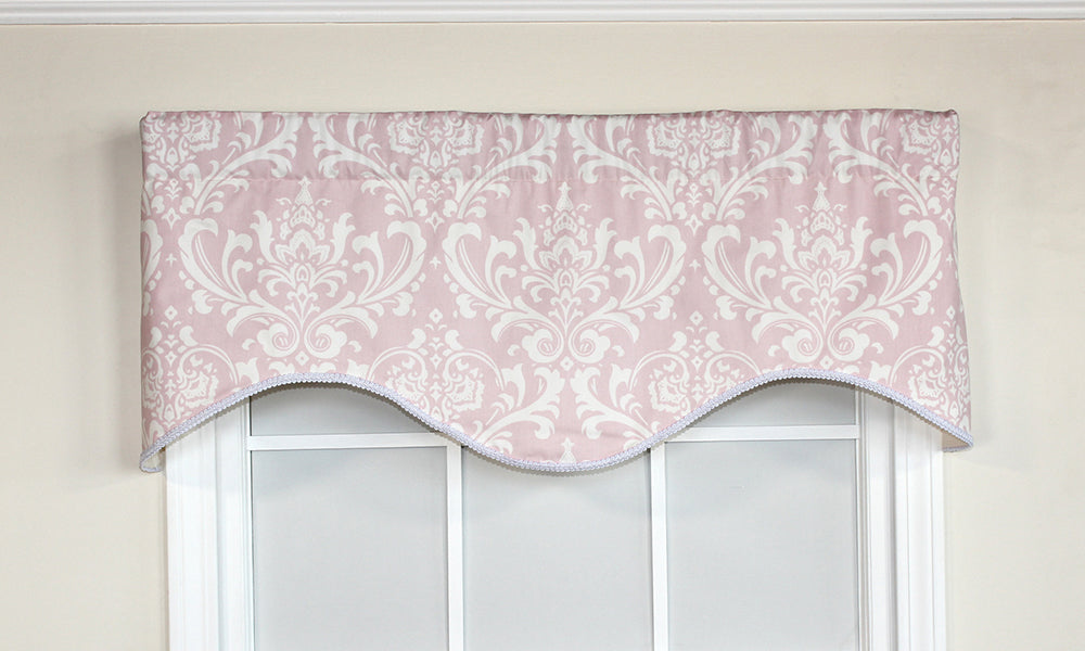 Royal Damask Cornice Valance