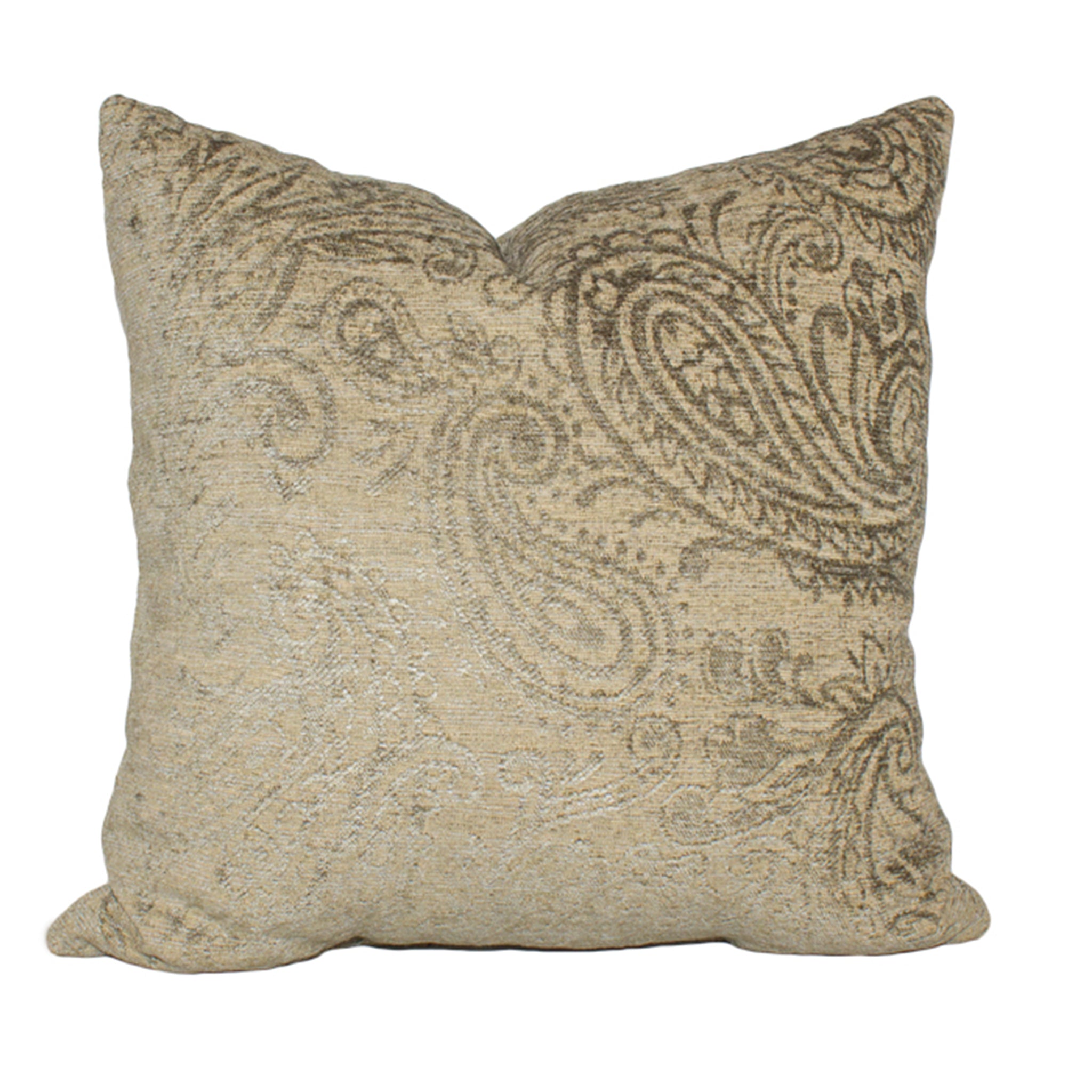 paisley throw pillow, RLF Paisley Pillow, Reversible Throw Pillow