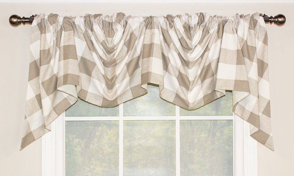 Buffalo Check Grande Empire Valance