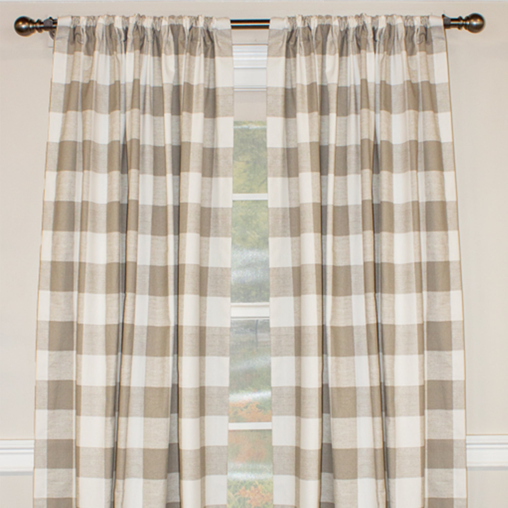 Buffalo Check Grande Panels