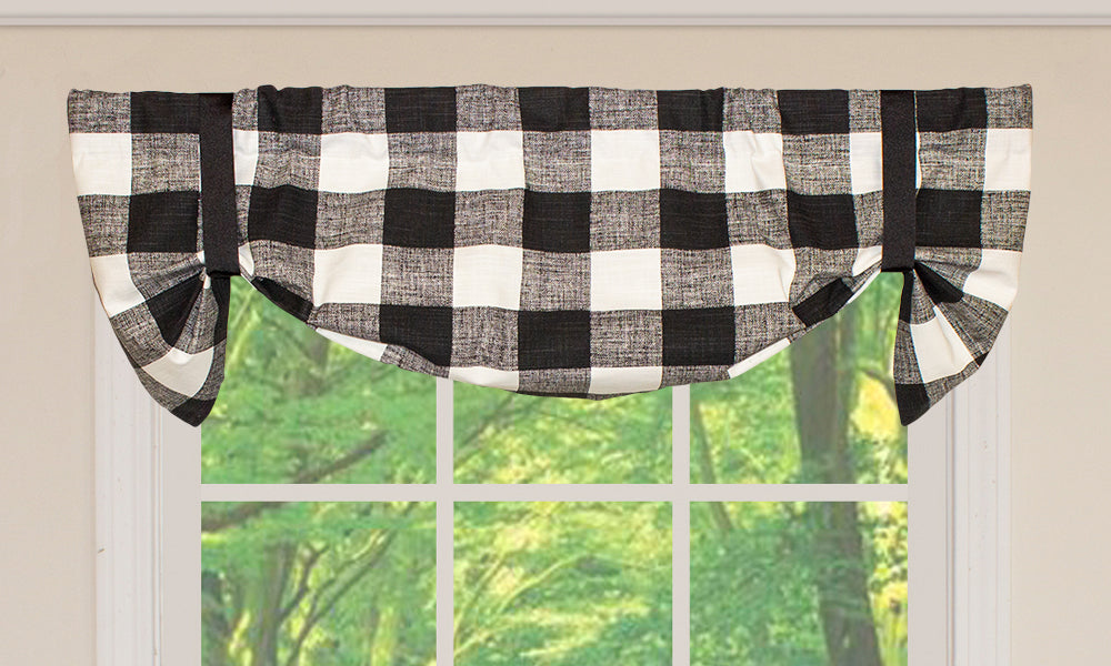 Buffalo Check Grande Suspender Valance