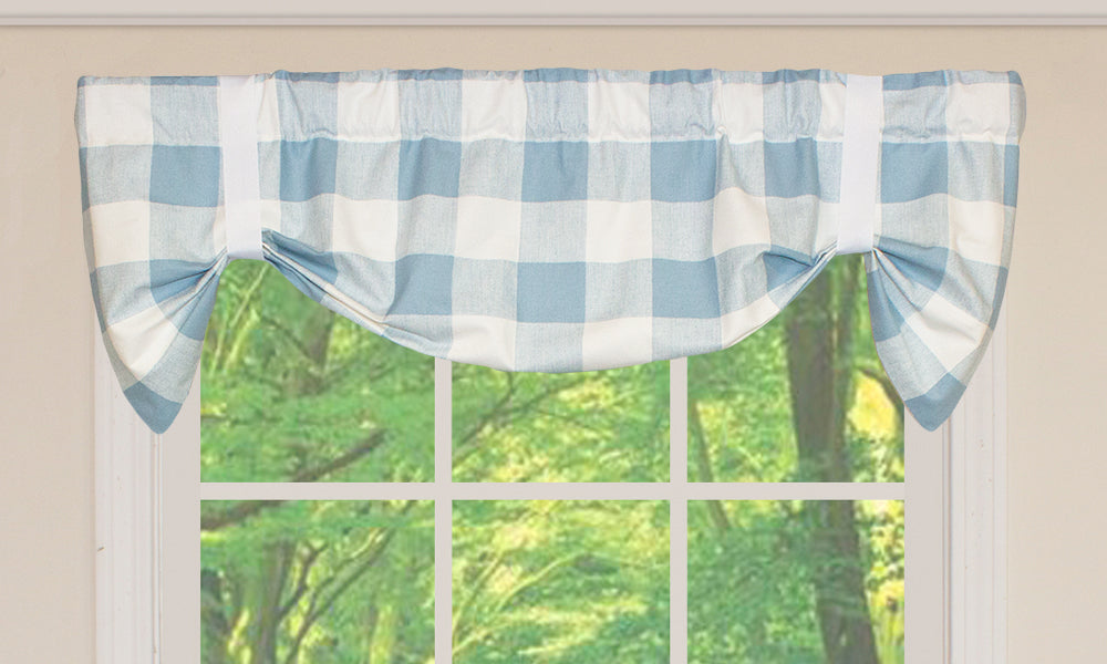 Buffalo Check Grande Suspender Valance