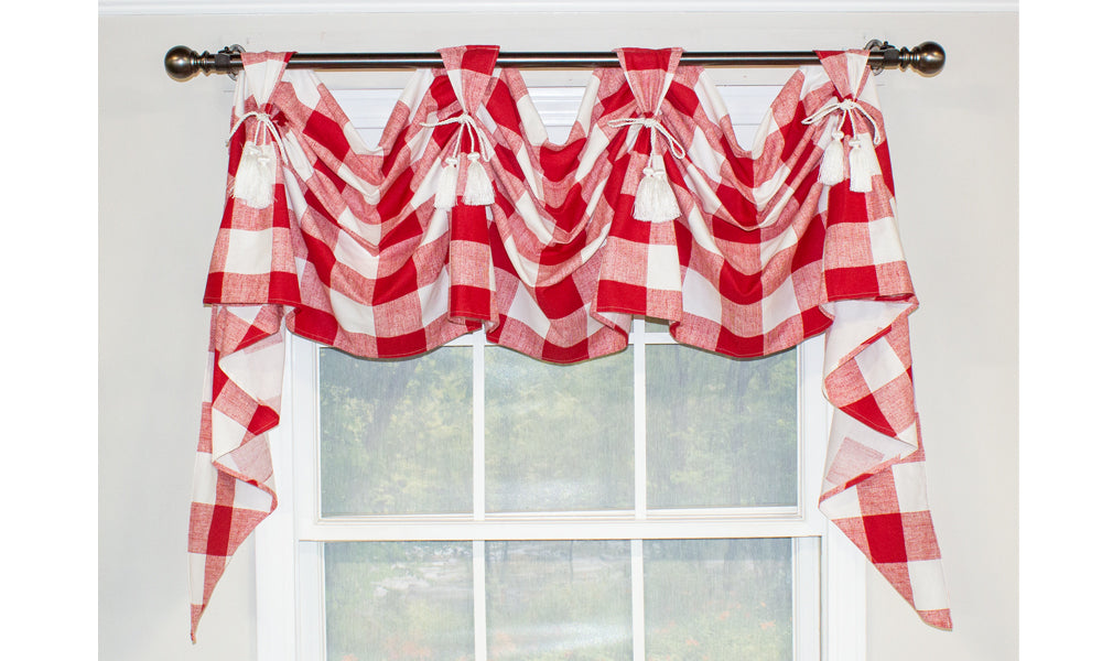Buffalo Check Grande Victory Swag Valance
