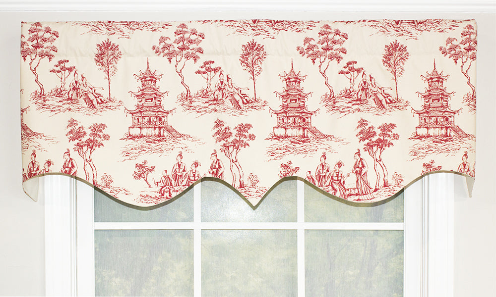 Naomi Toile Regal Valance