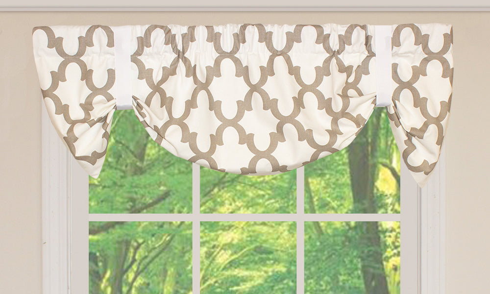 Ogee Suspender Valance