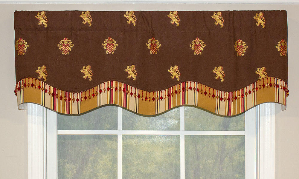 Novelty Window Treatment, Designer Curtains for Sale, Window Treatment Company, Window Treatment Company in CT, Lions Window Treatment