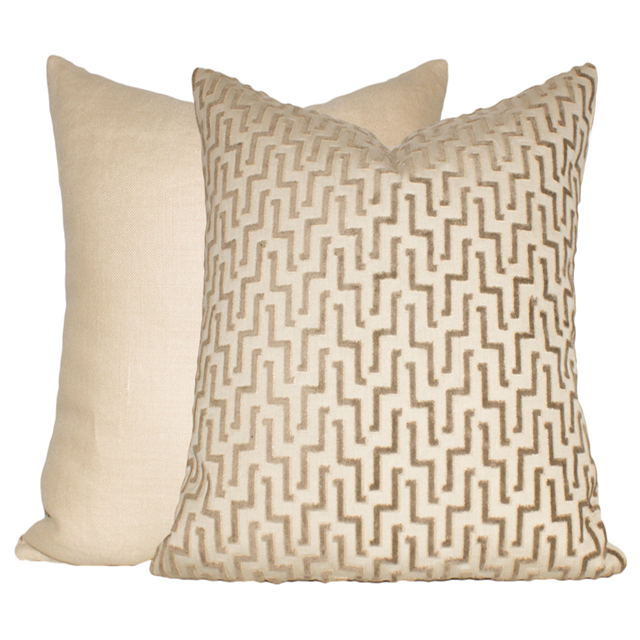 Sculpted Maze Pillow