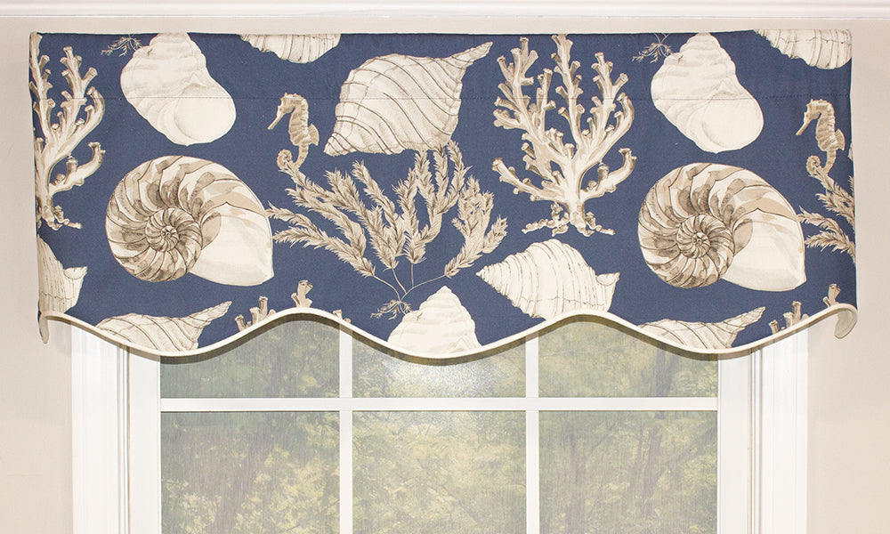 Deep Sea Toile Provance Valance