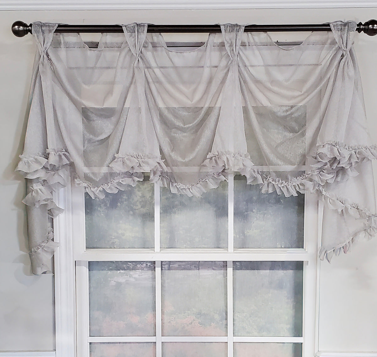 Shabby Chic Victory Swag Valance