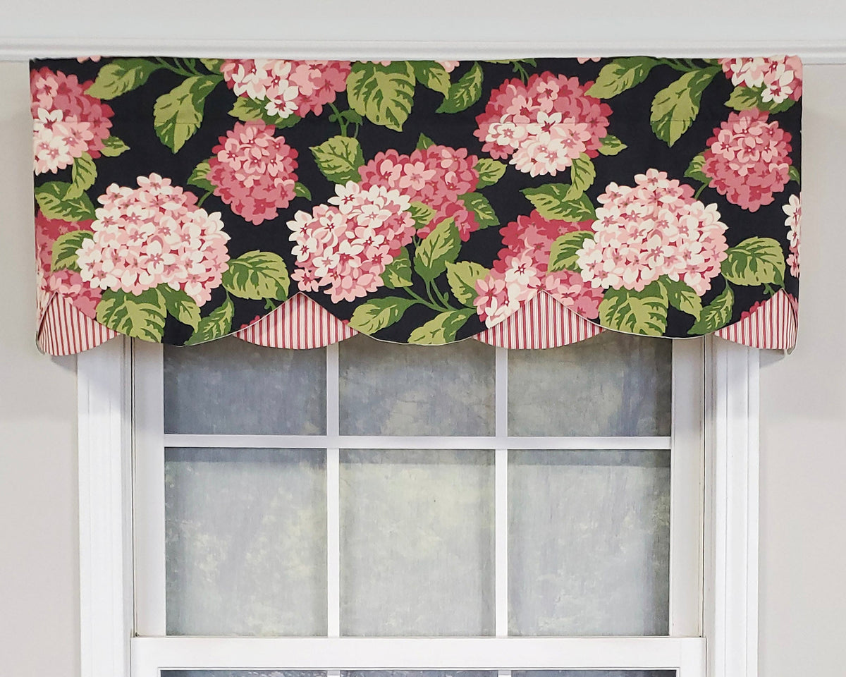 Hydrangea Petticoat Valance