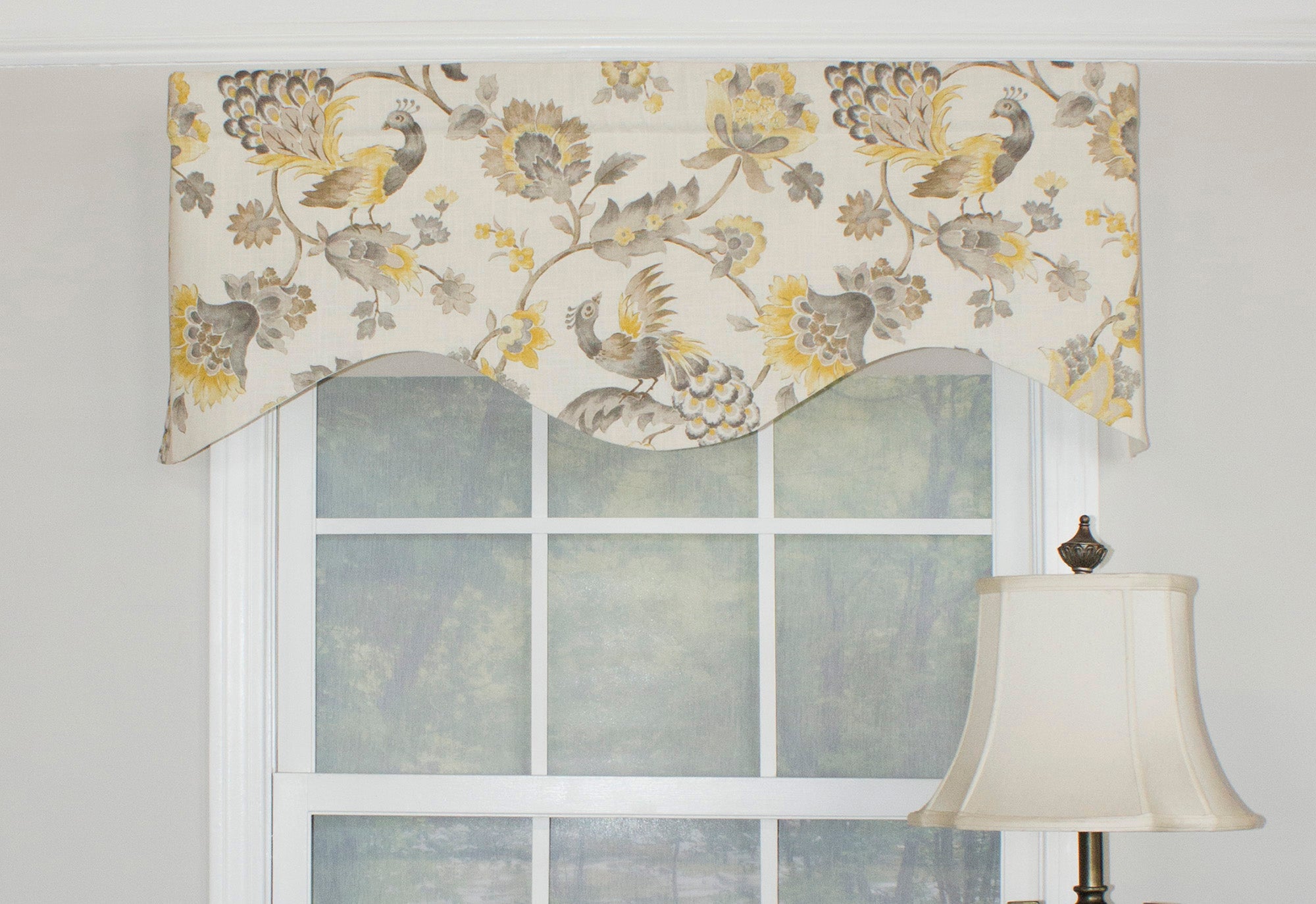 Arianna Floral Cornice Valance