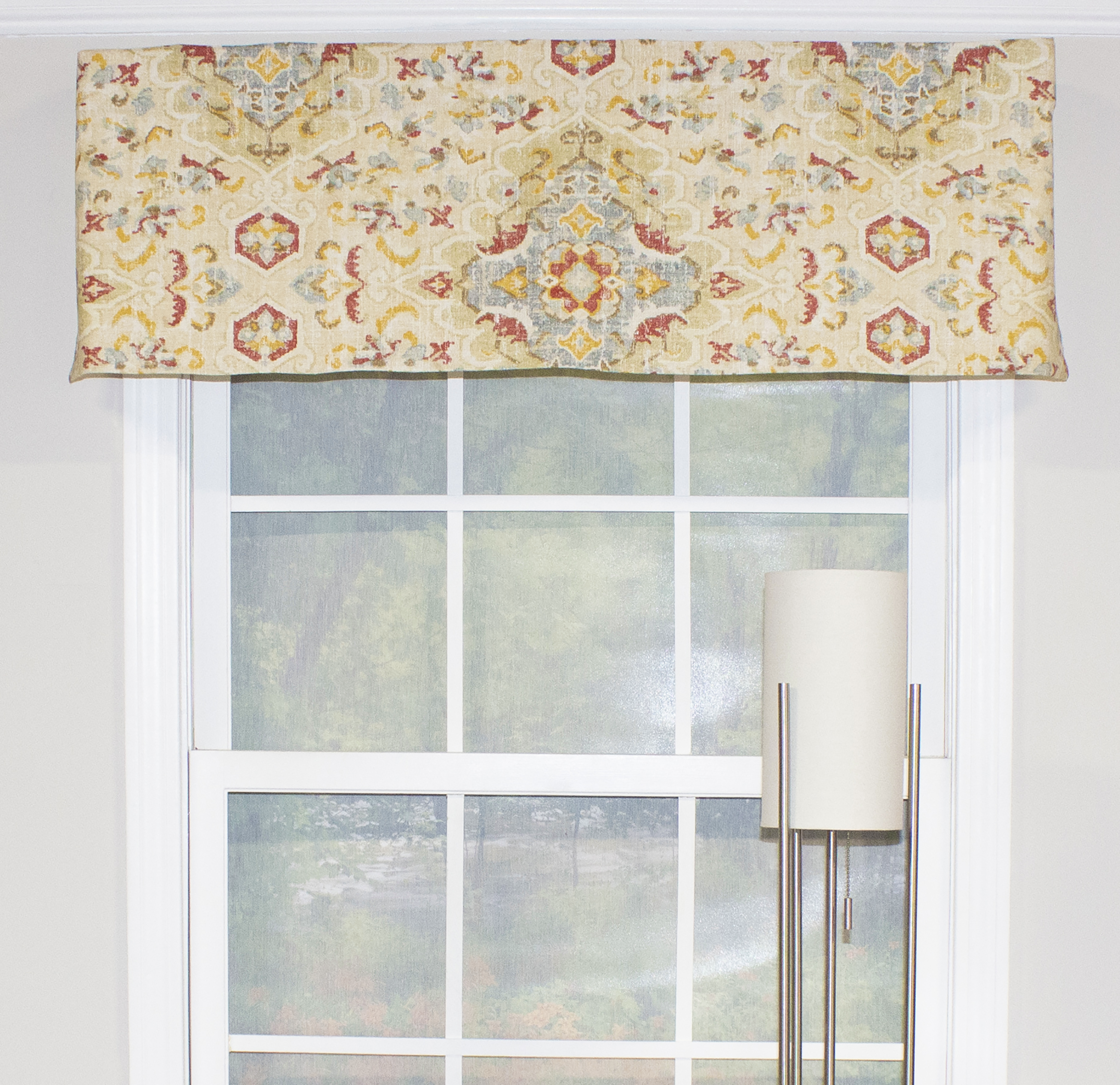 Watercolor Cornice Valance