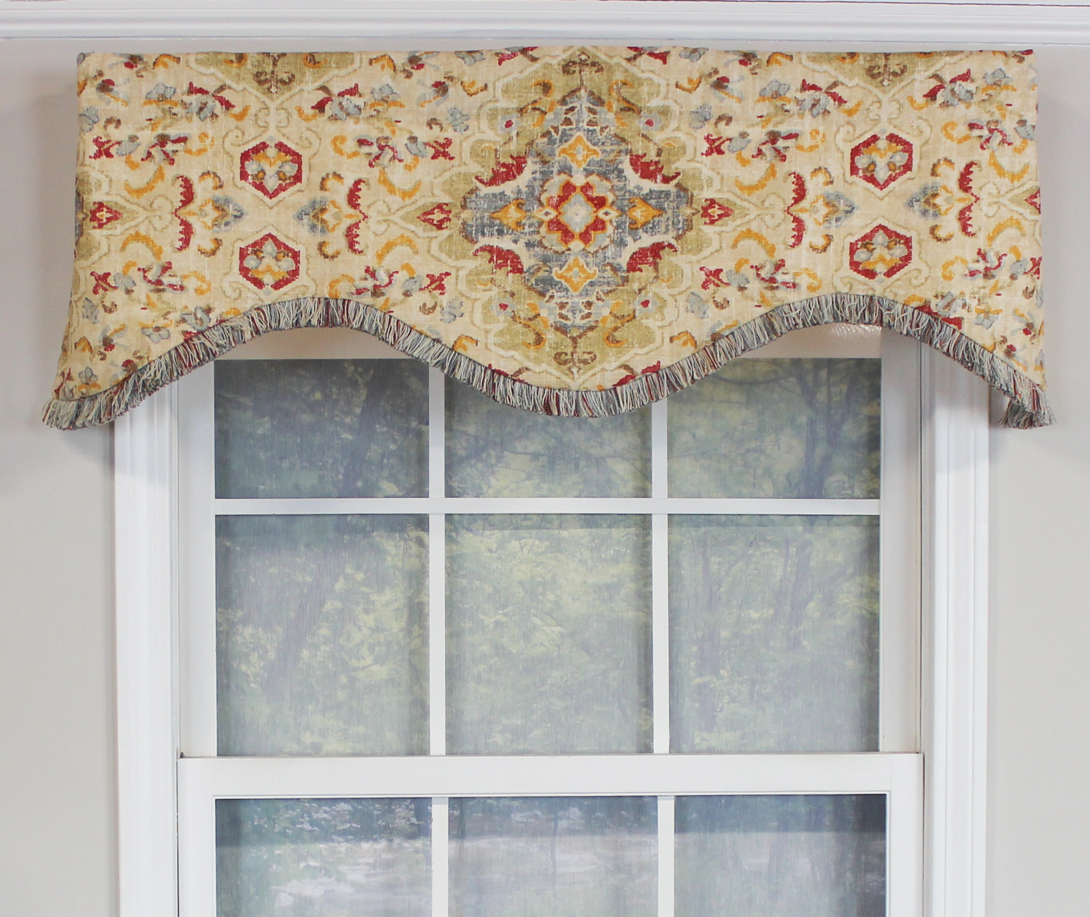 Watercolor Cornice Valance