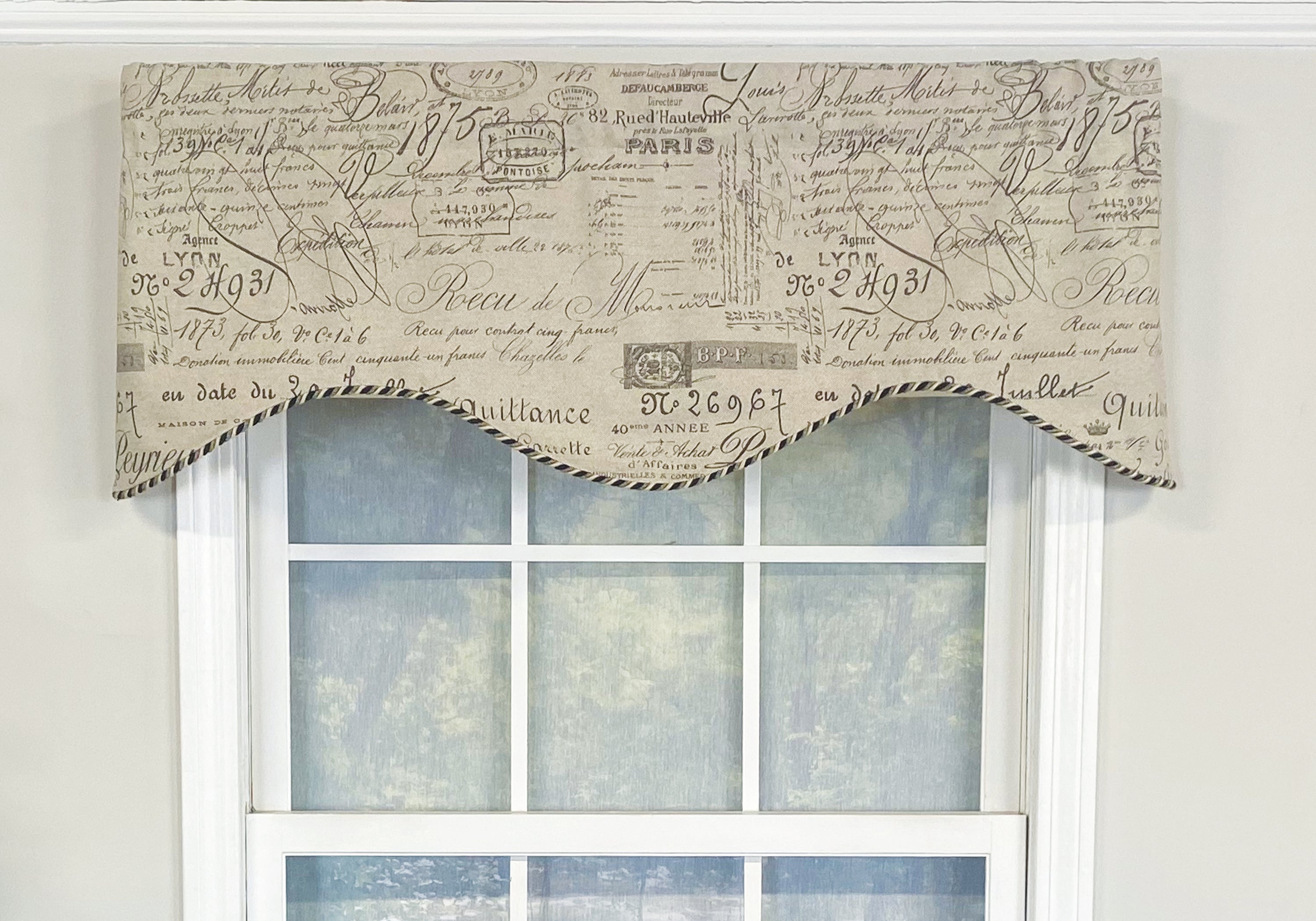 Document Cornice Valance