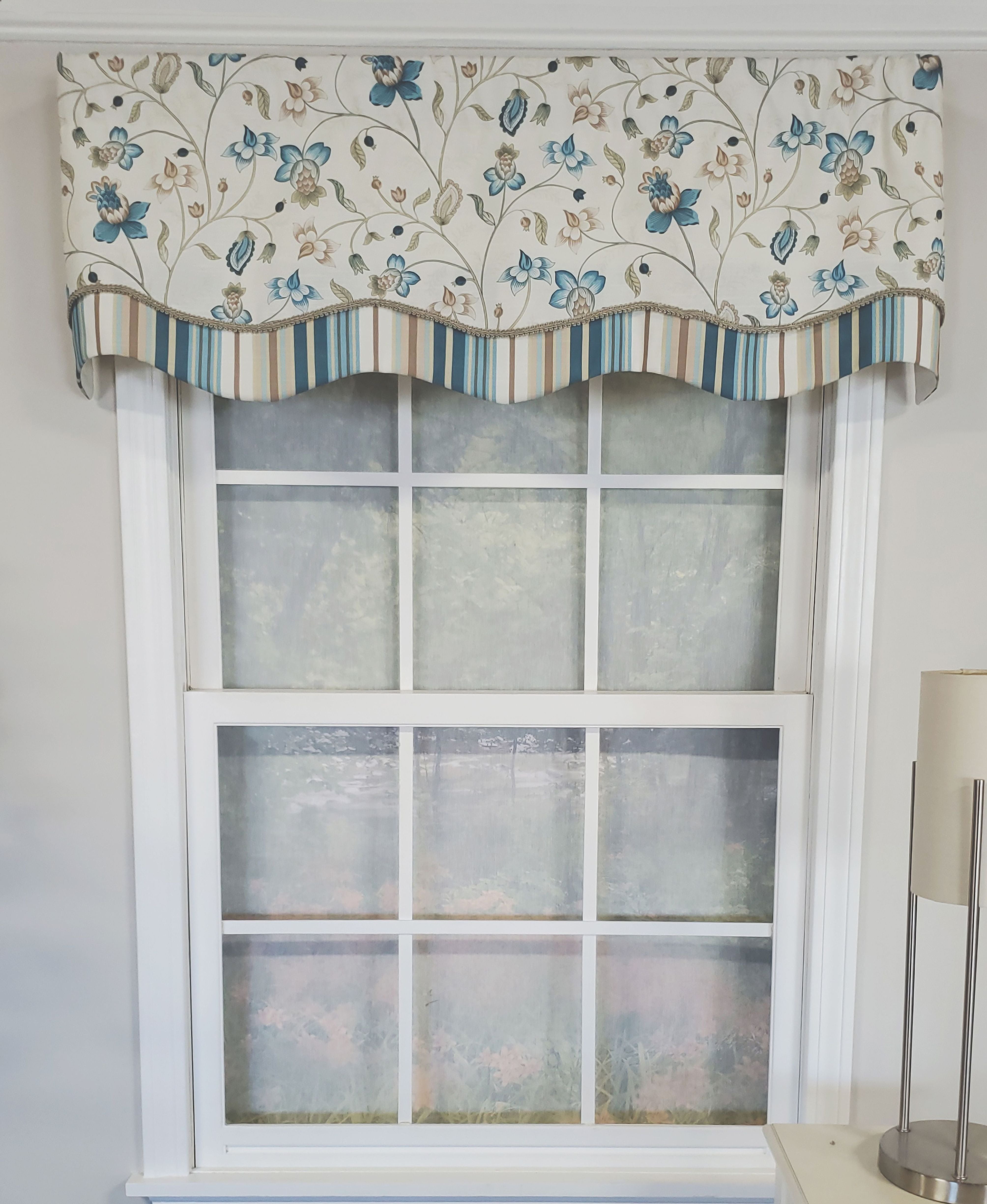 Sandra Blue Glory Valance