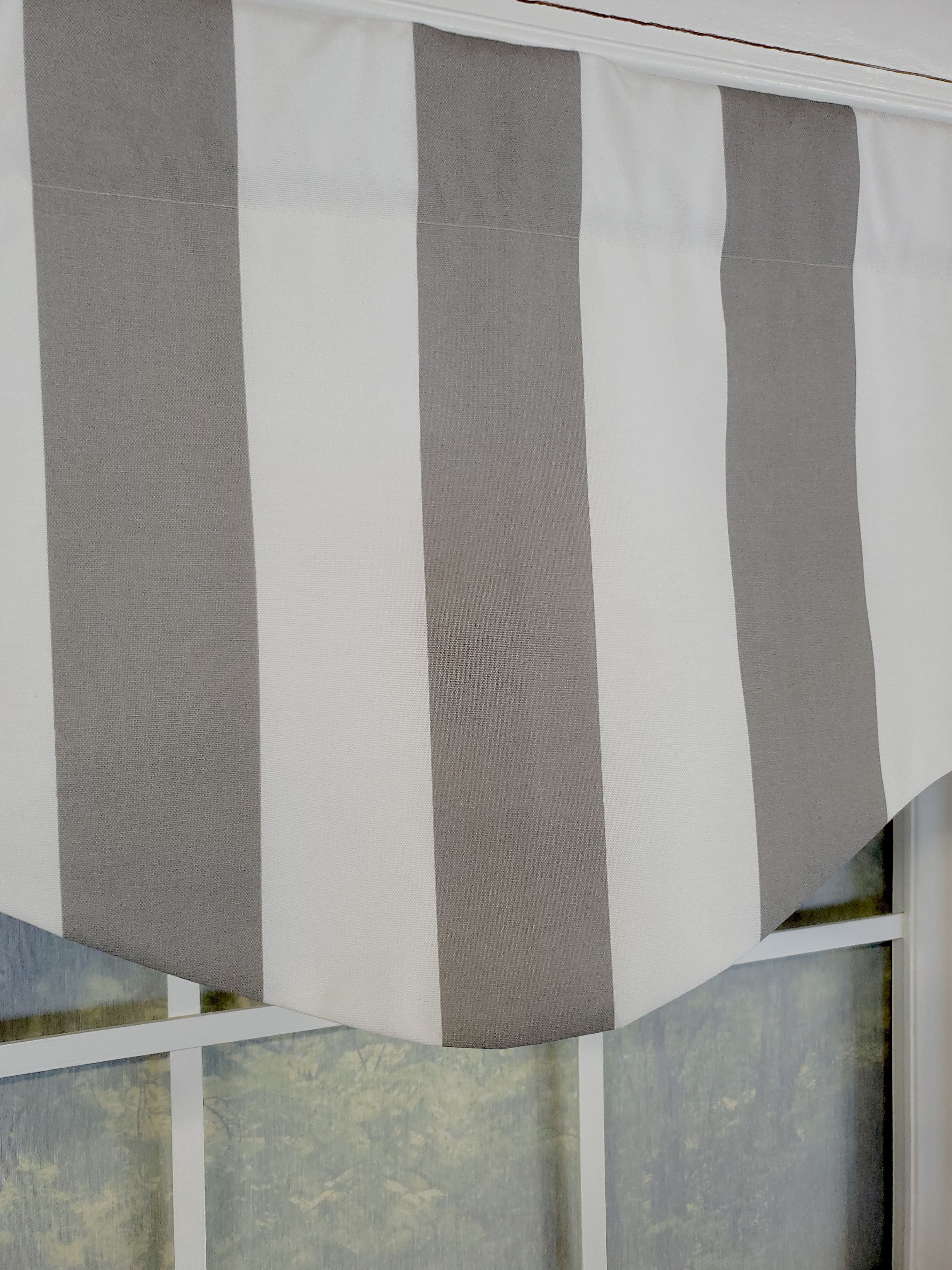 Cabana Stripe Cornice Valance