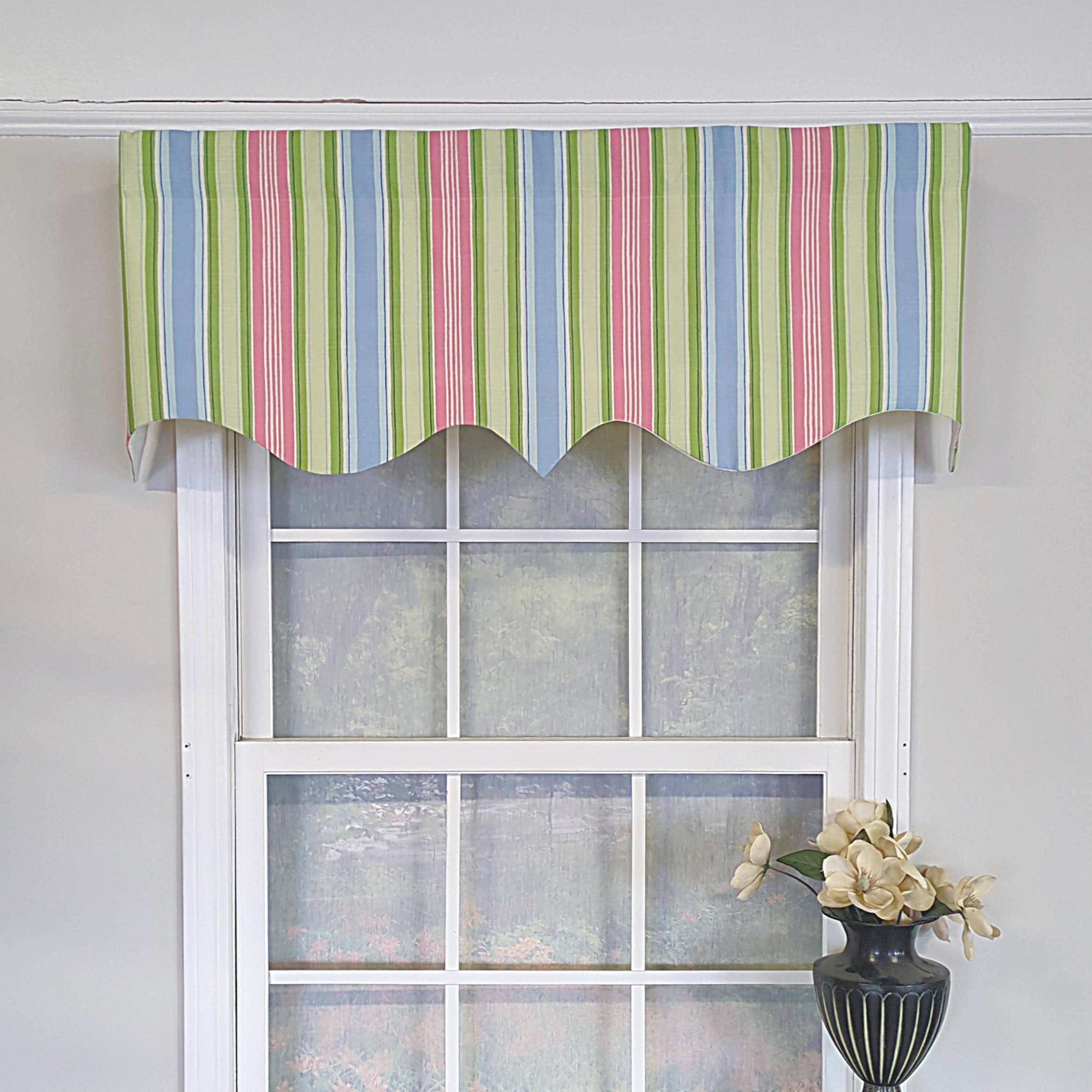 Bay Stripe Regal Valance