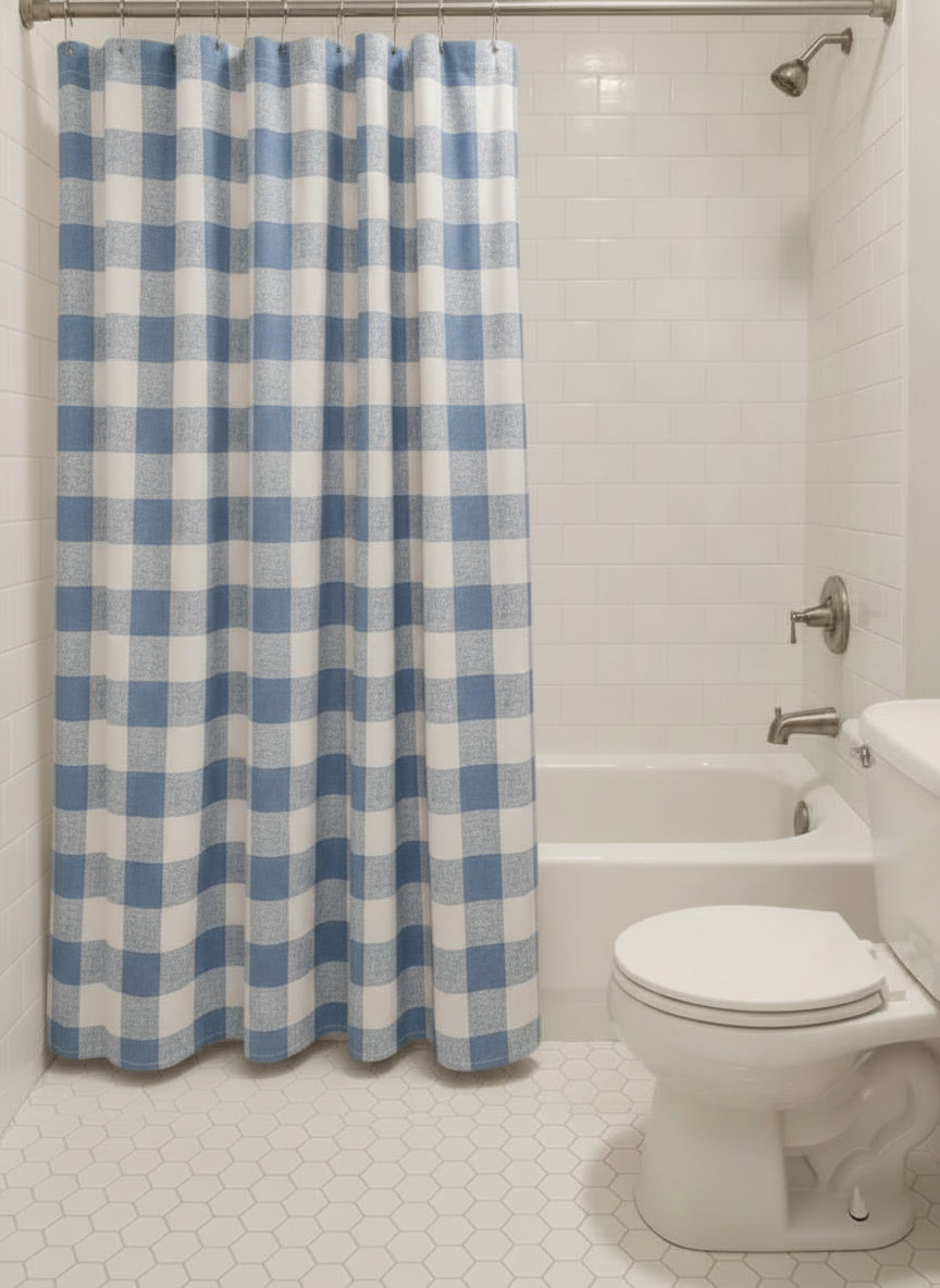 Buffalo Check Grande Shower Curtain