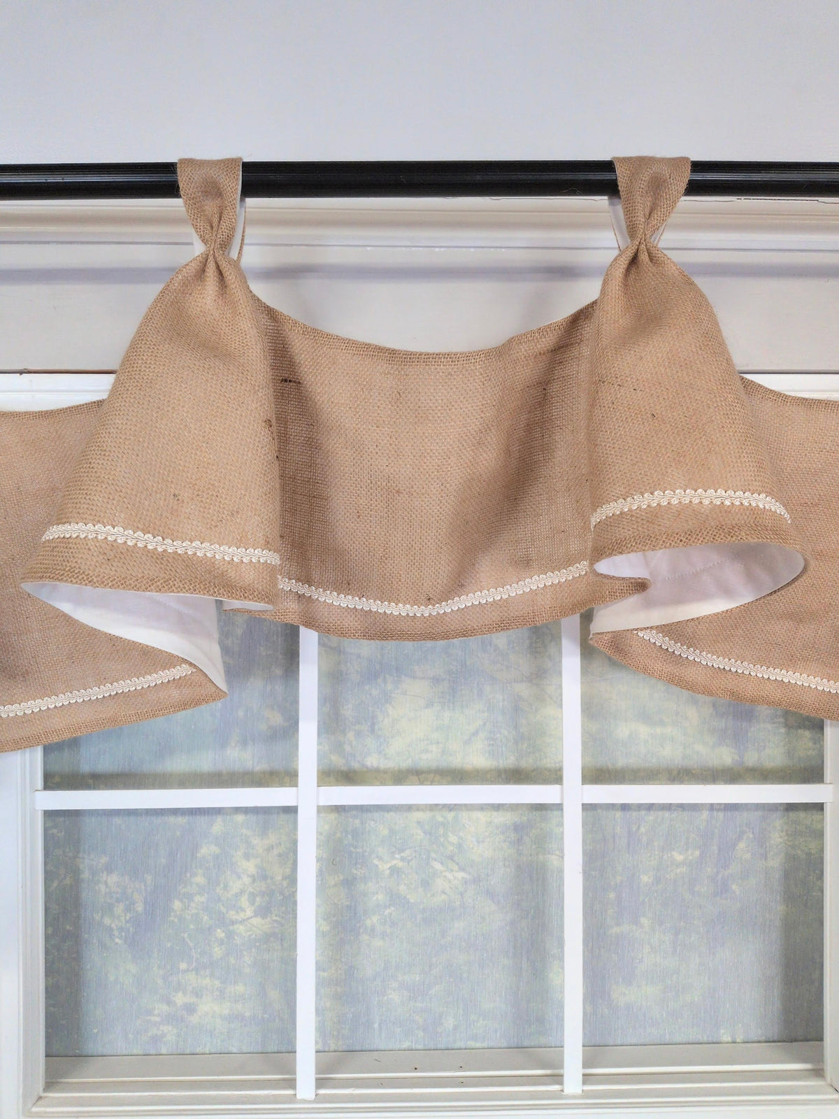 Burlap Jaime Valance